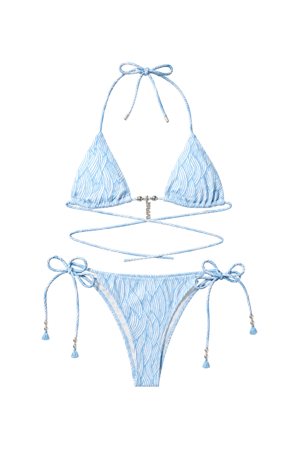 Bikini azul cielo