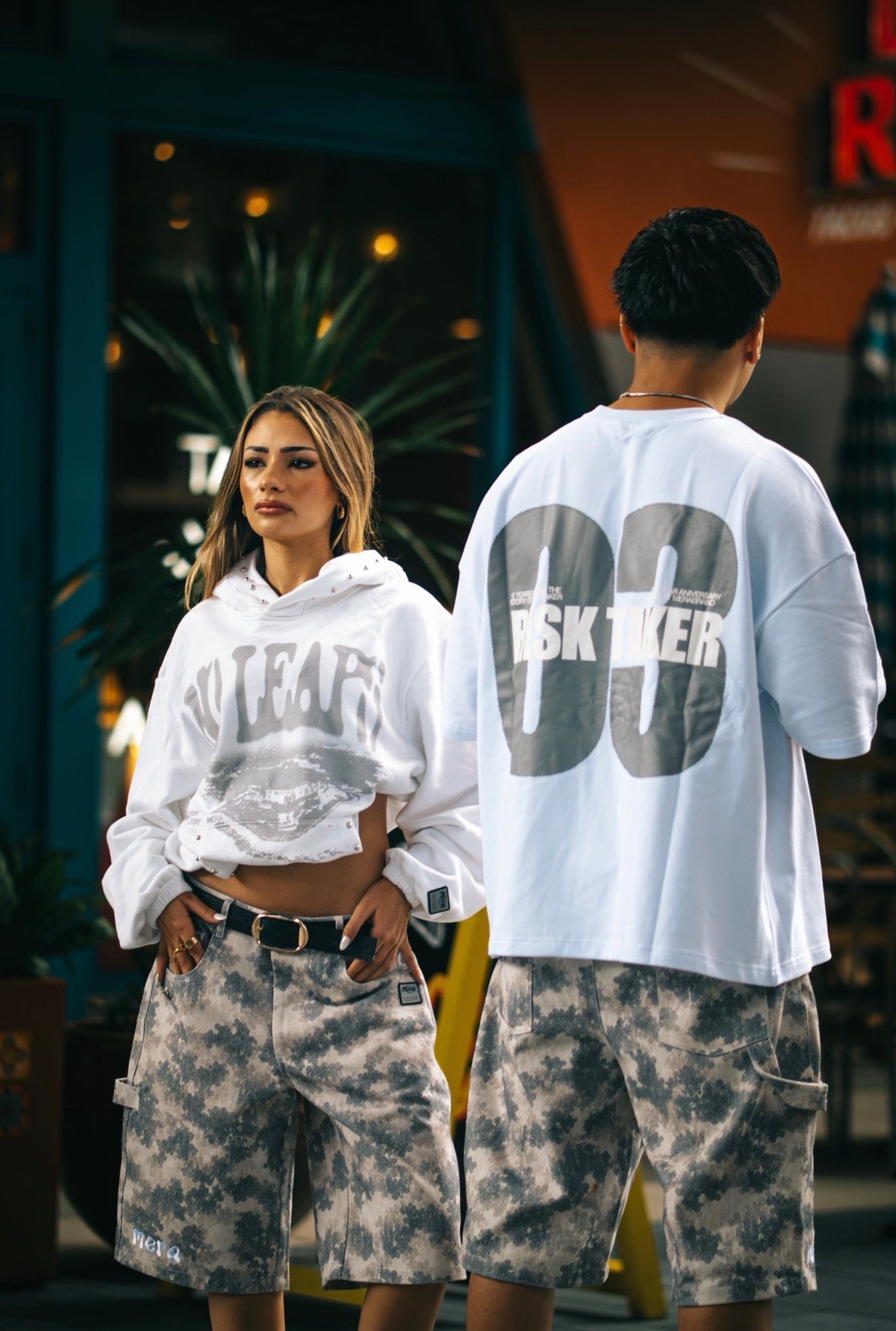 Camo jorts