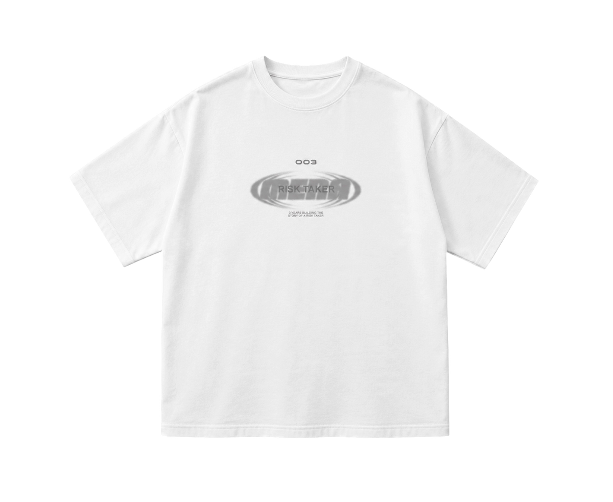 3rd year anniversary white Tee