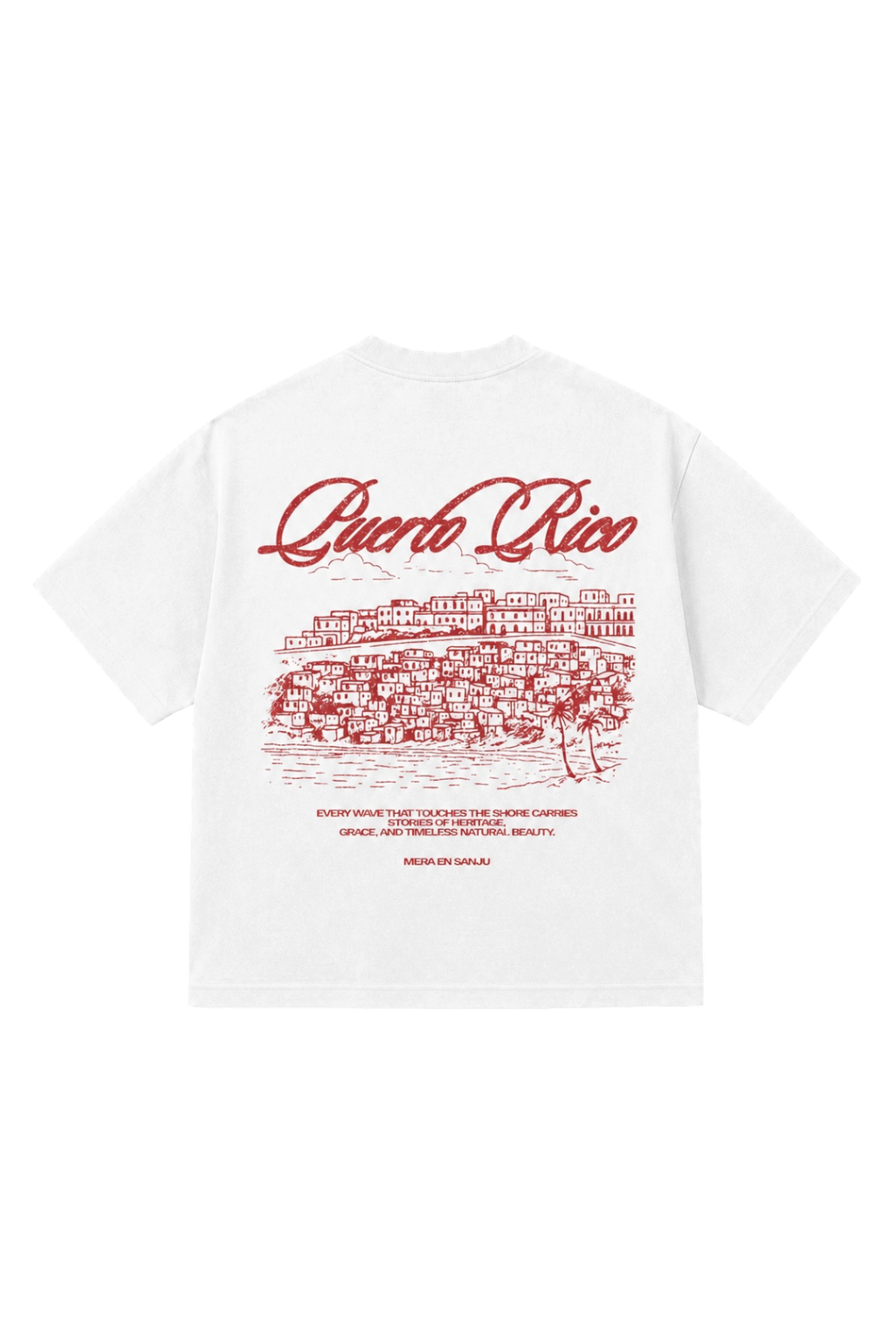PLAYERA ROJA P.R.