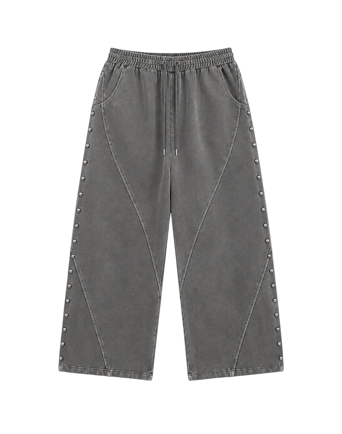 No leaps grey sweat pants