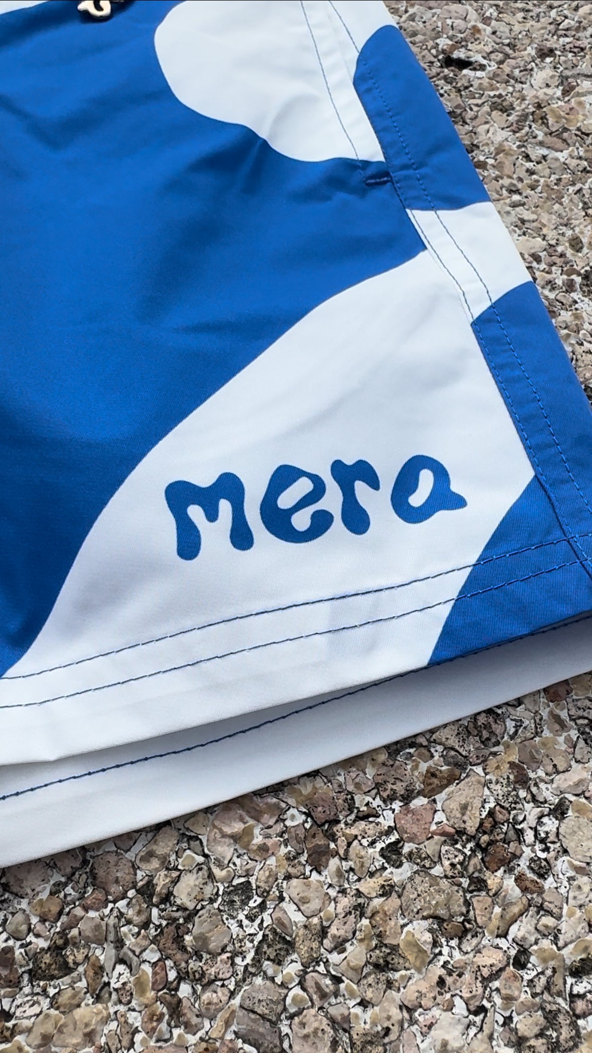 Corto de verano azul D