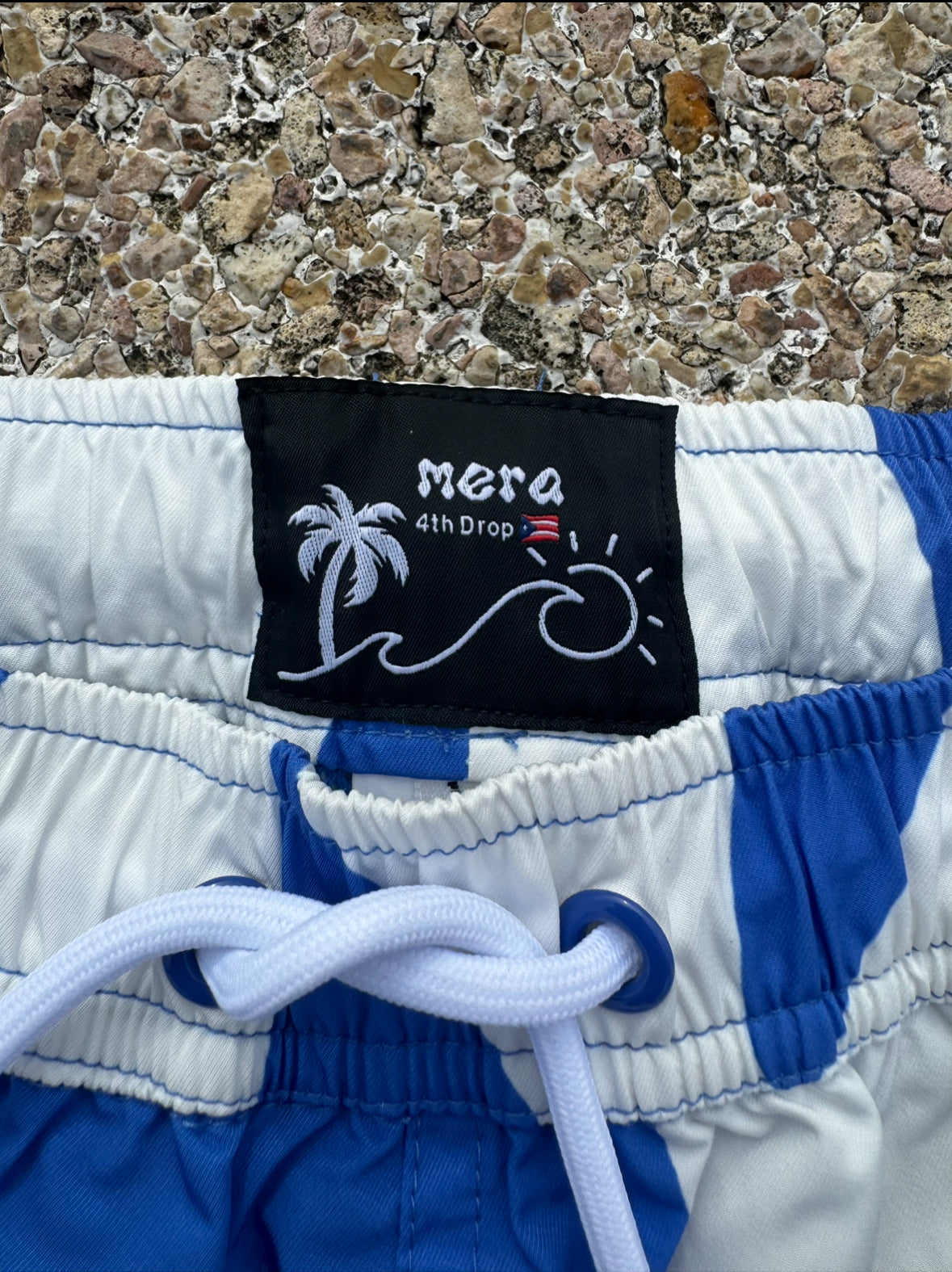 Corto de verano azul D