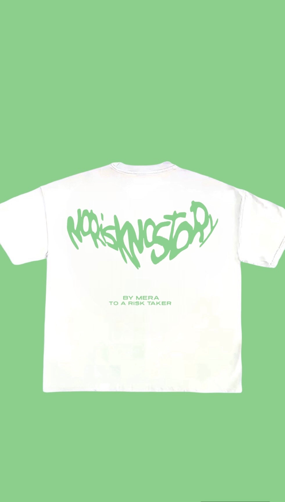 Camiseta verde Risk Taker