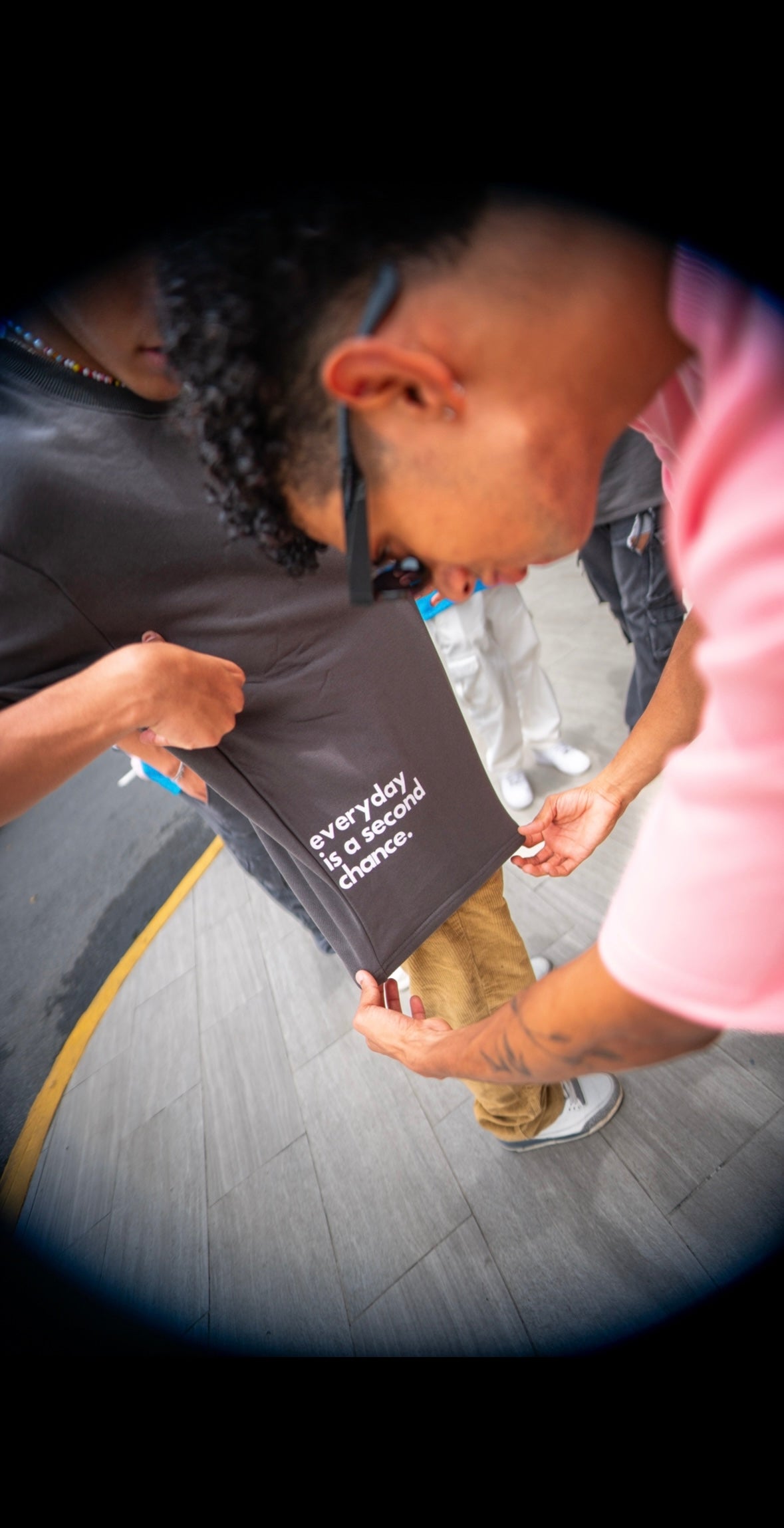 Main Character Grey t-shirt