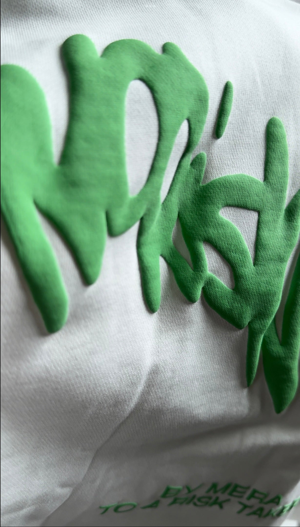 Camiseta verde Risk Taker