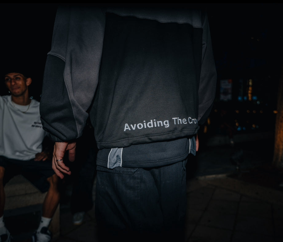 voiding the Crowd BLACK Hoodie (RESTOCK)