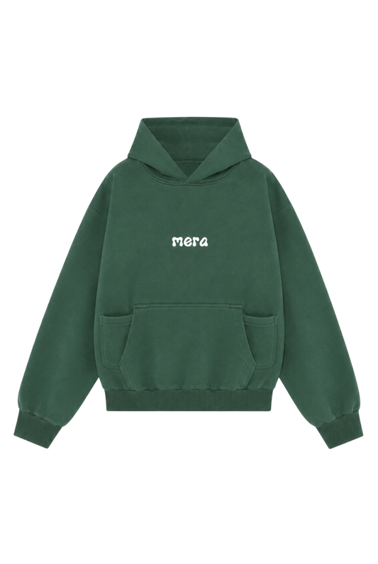 Basics Green Hoodie