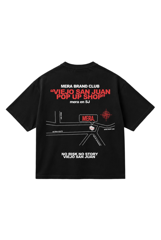 POP UP BLACK TEE