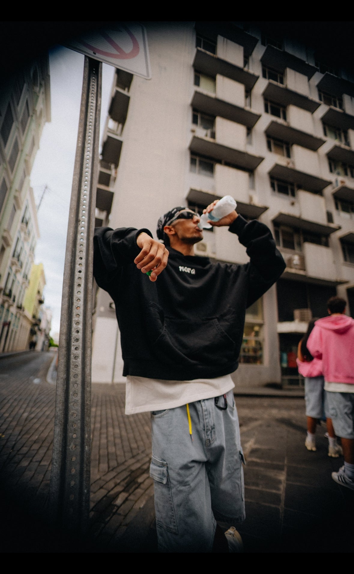 Stone Black Hoodie 1/25