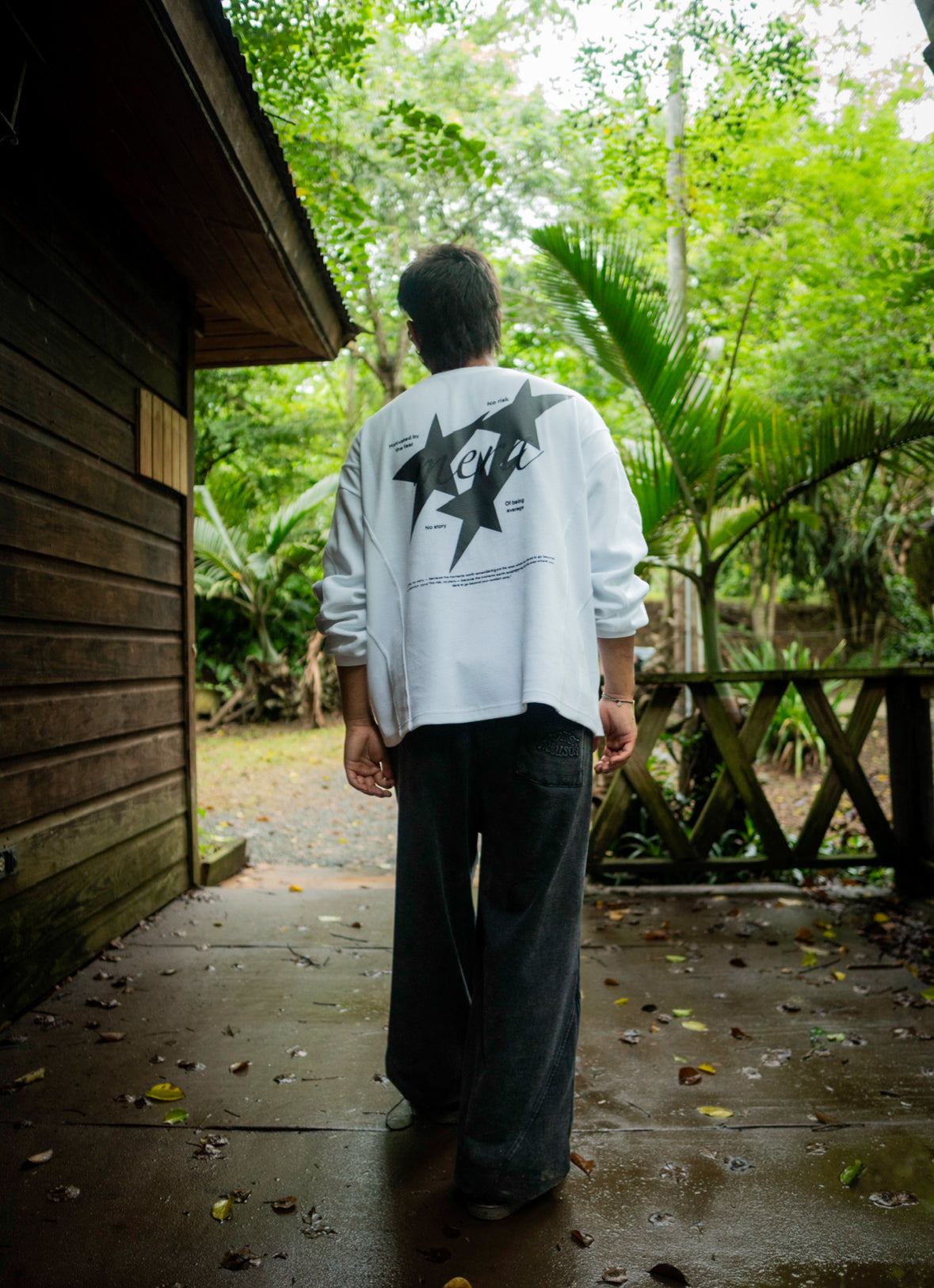 Camiseta de manga larga aWaffle