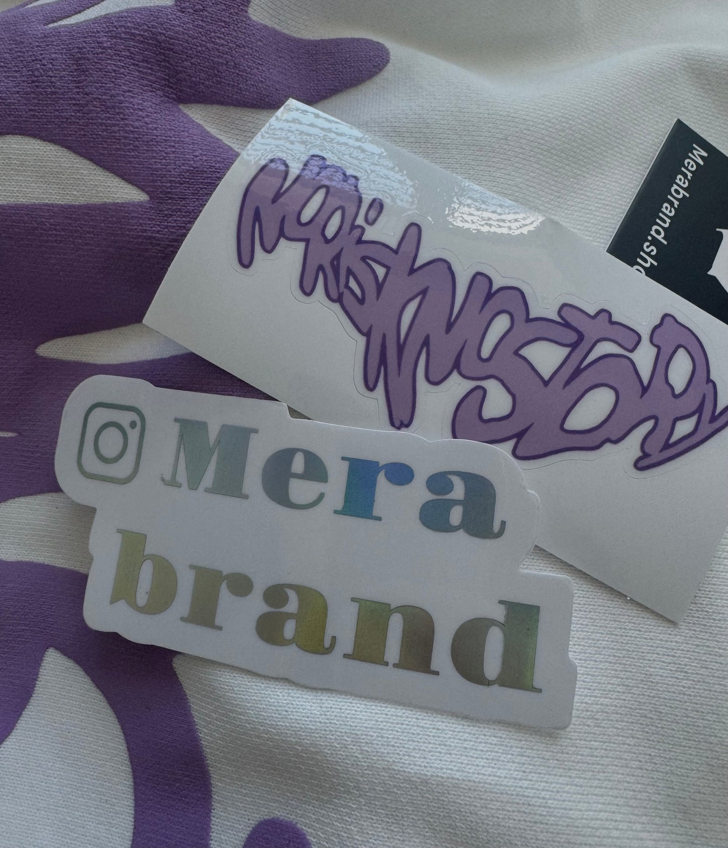 Risk Taker purple T-shirt