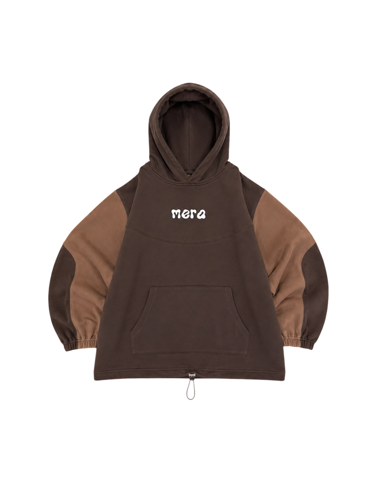 Anulación de la sudadera con capucha marrón Crowd (REPOSICIÓN)