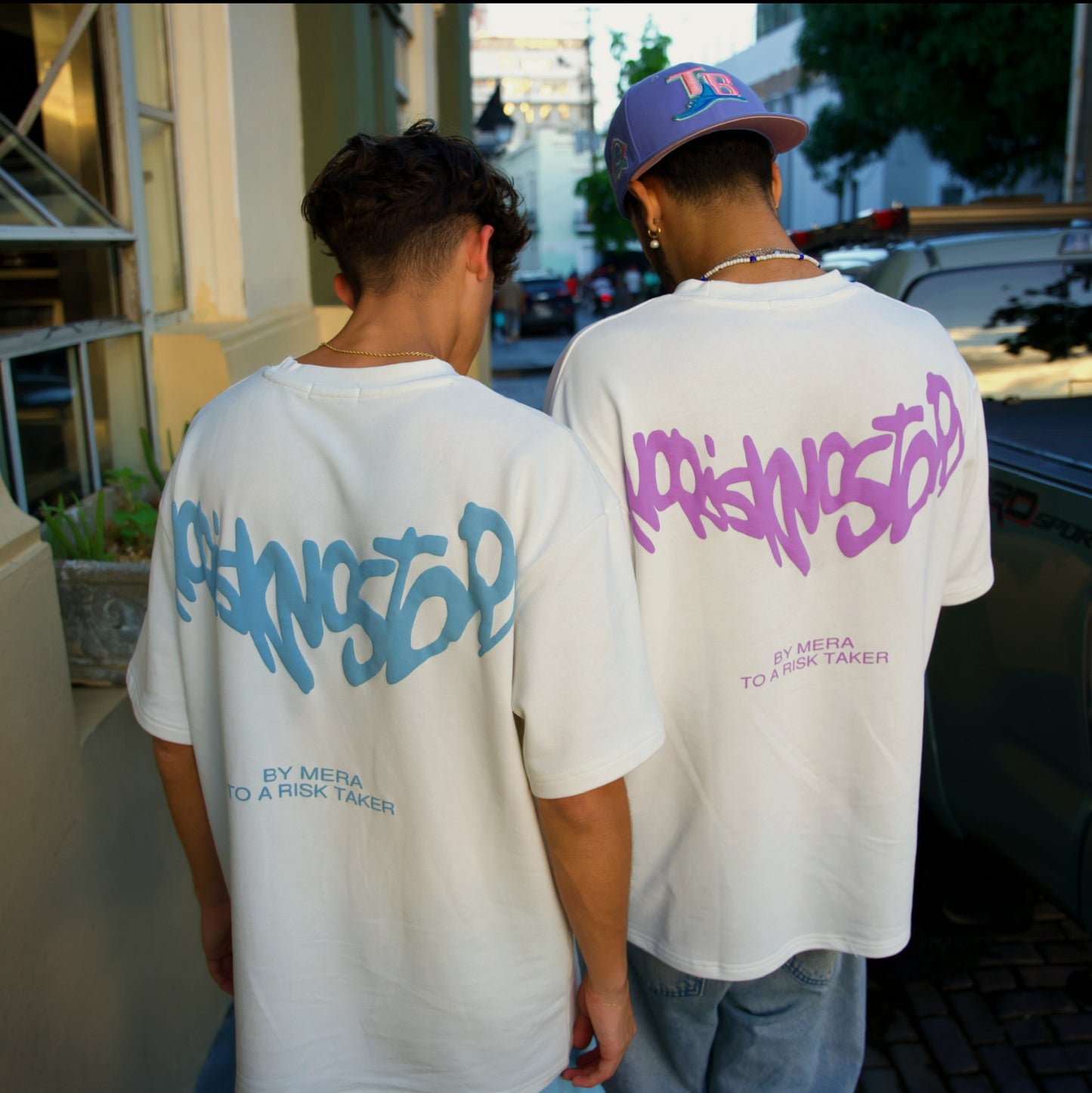 Risk Taker Baby Blue T-Shirt