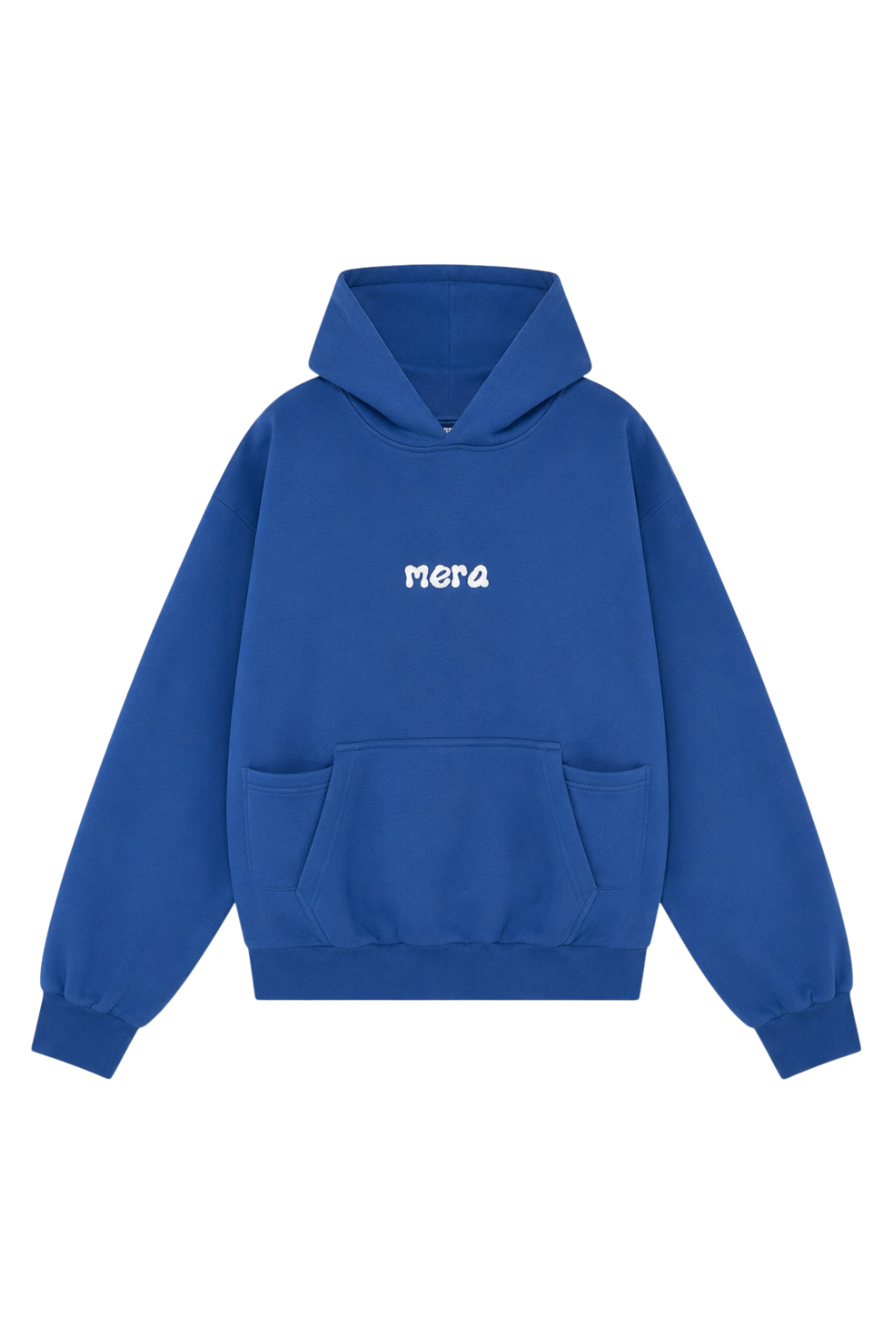 Sudadera con Capucha Básica Azul