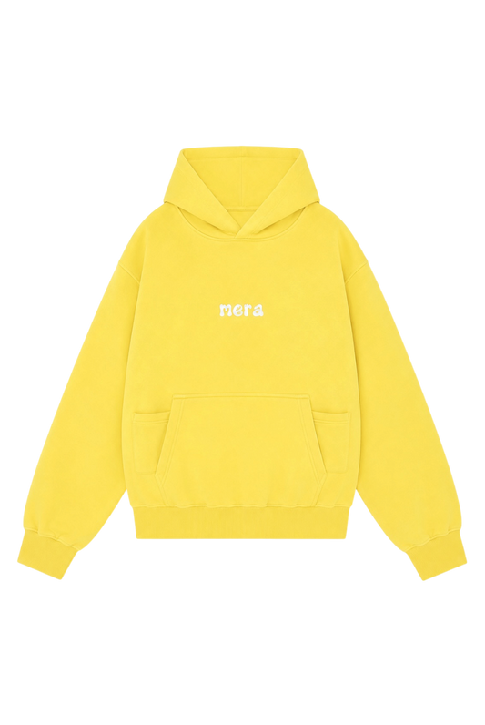 Basics Yellow Hoodie