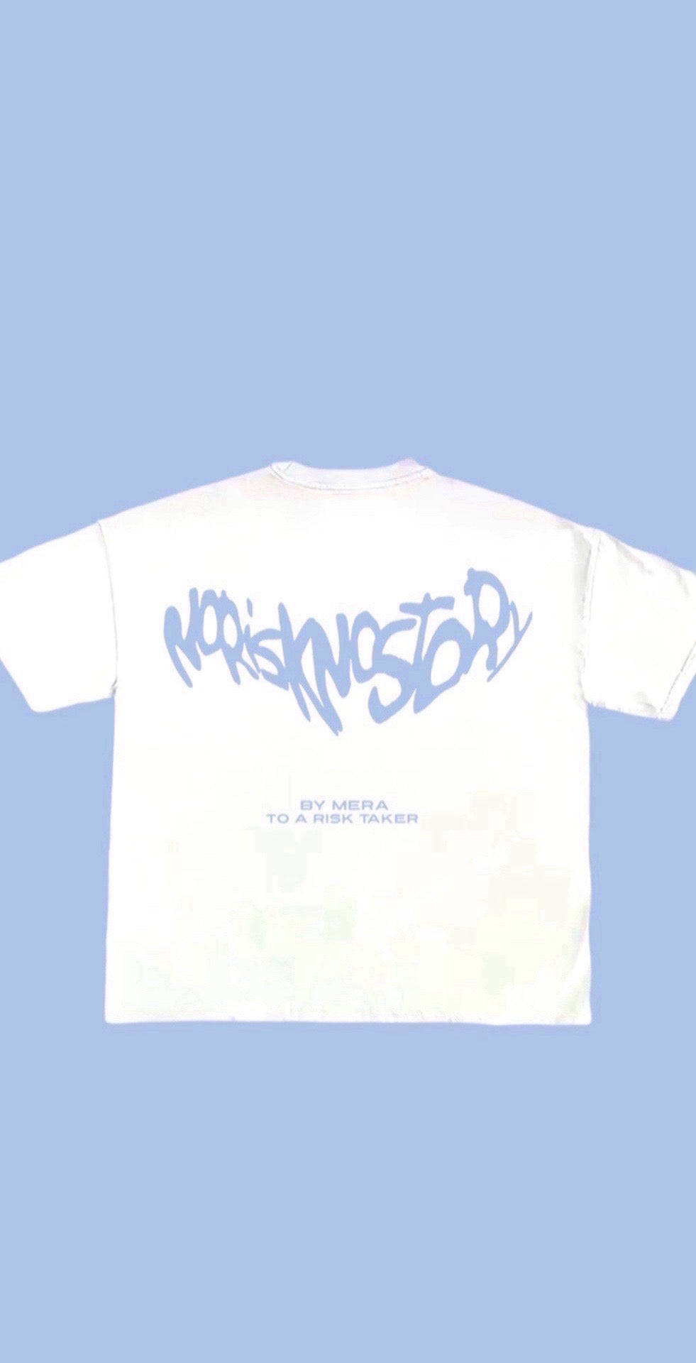 Camiseta Azul Celeste con "Risk Taker"