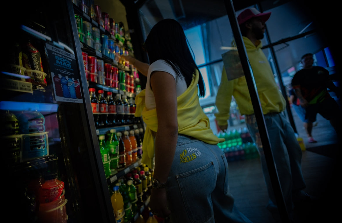 fBlue Baggy Denims (RESTOCK)