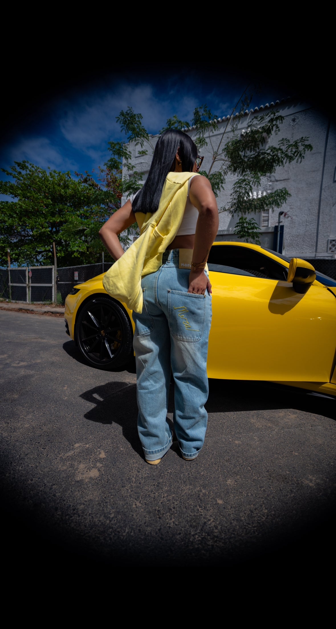 fBlue Baggy Denims (RESTOCK)