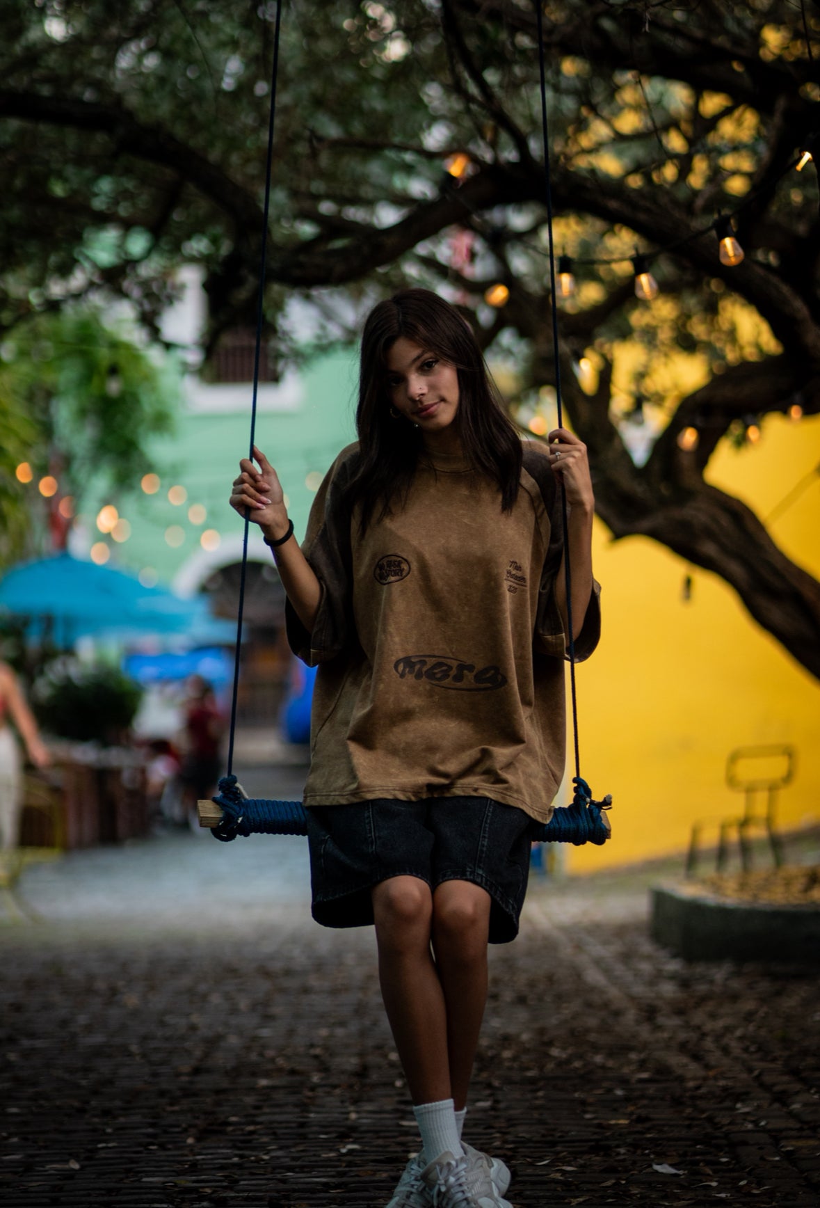 Trishade Brown Tee