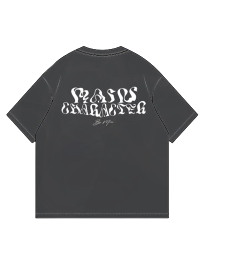 Personaje principal: camiseta gris
