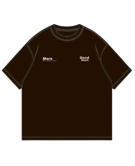 Personaje principal camiseta marrón