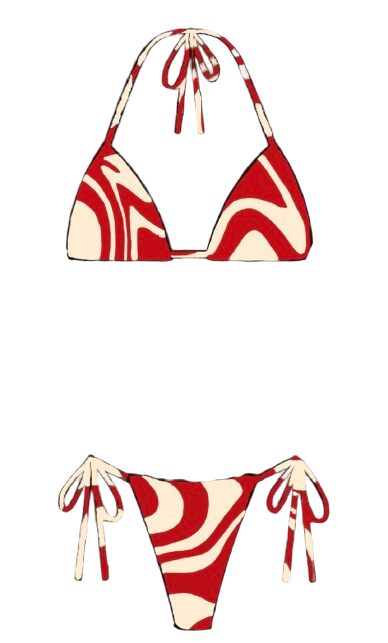 Bikini rojo