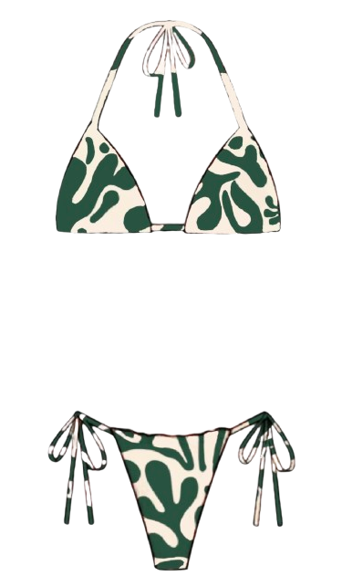 dGreen Bikini