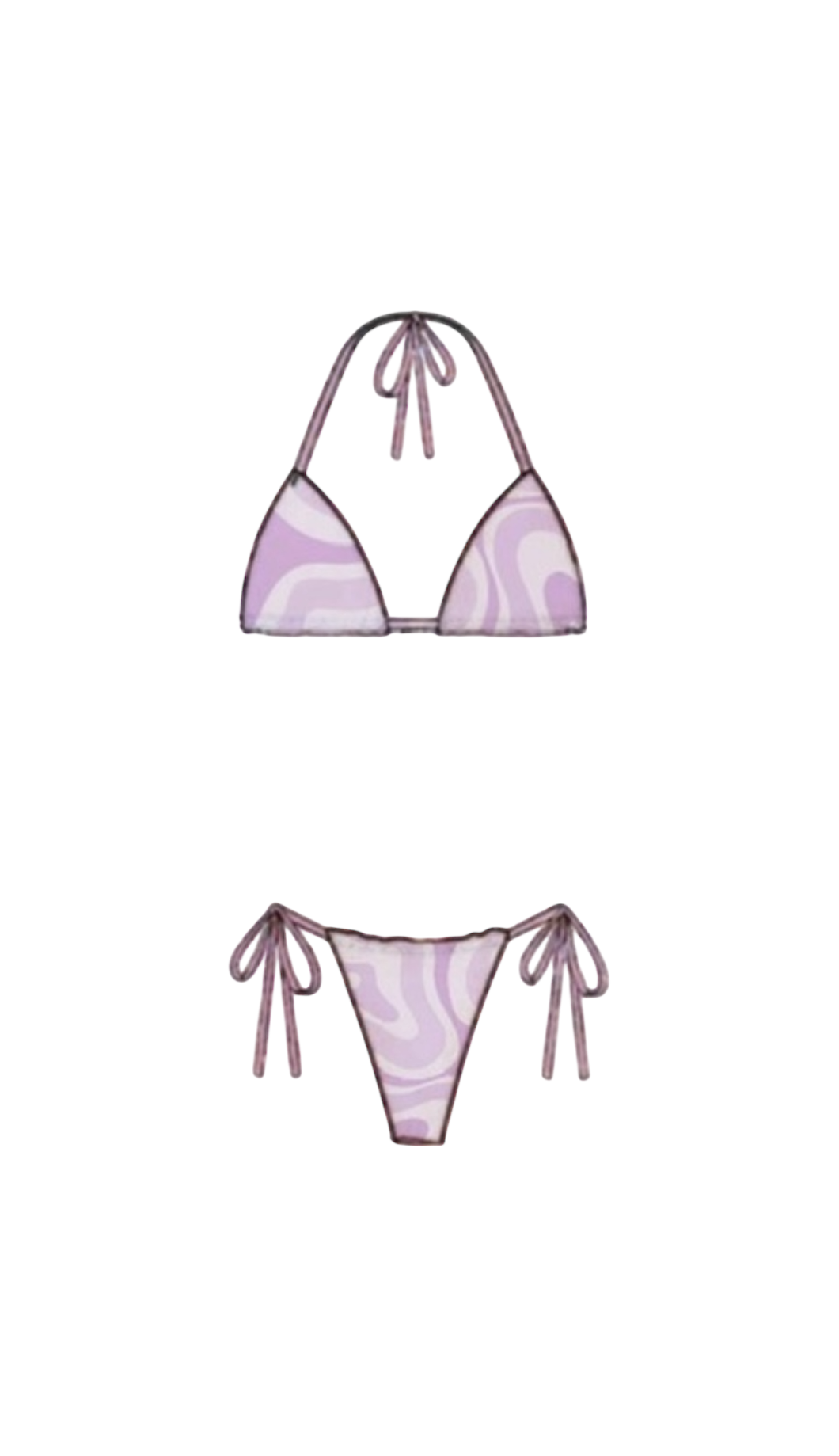cPurple Bikini ( RESTCOK )