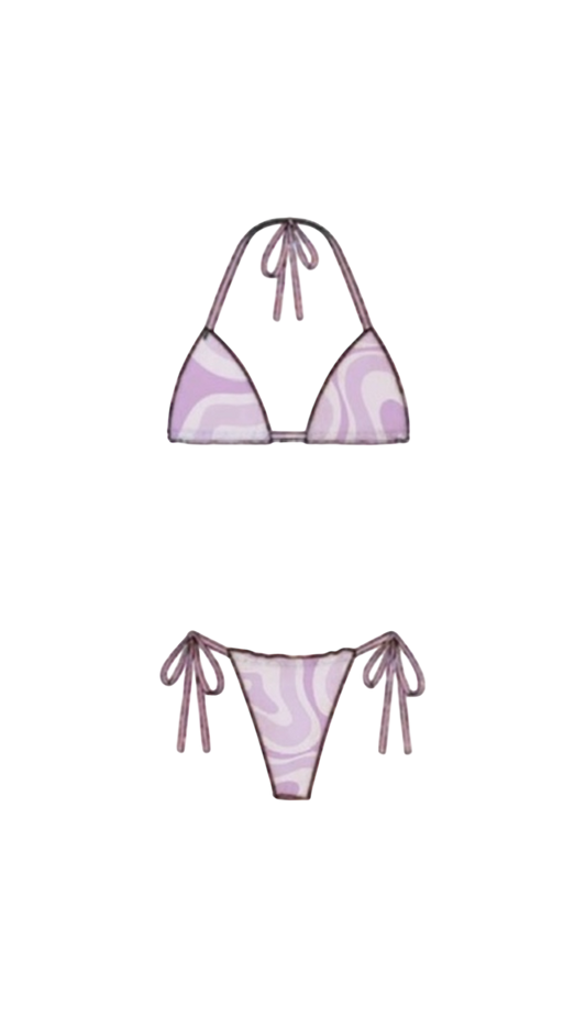 cPurple Bikini ( RESTCOK )