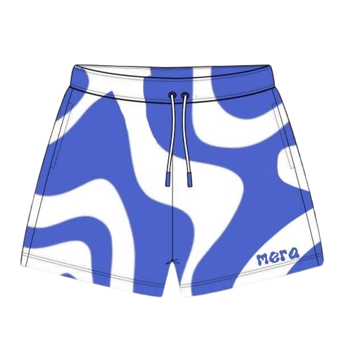 Corto de verano azul D